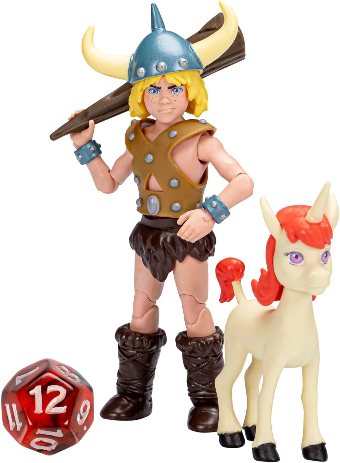 FIGURA Dungeons & Dragons Bobby & Uni a escala de 6 pulgadas, paquete de 2