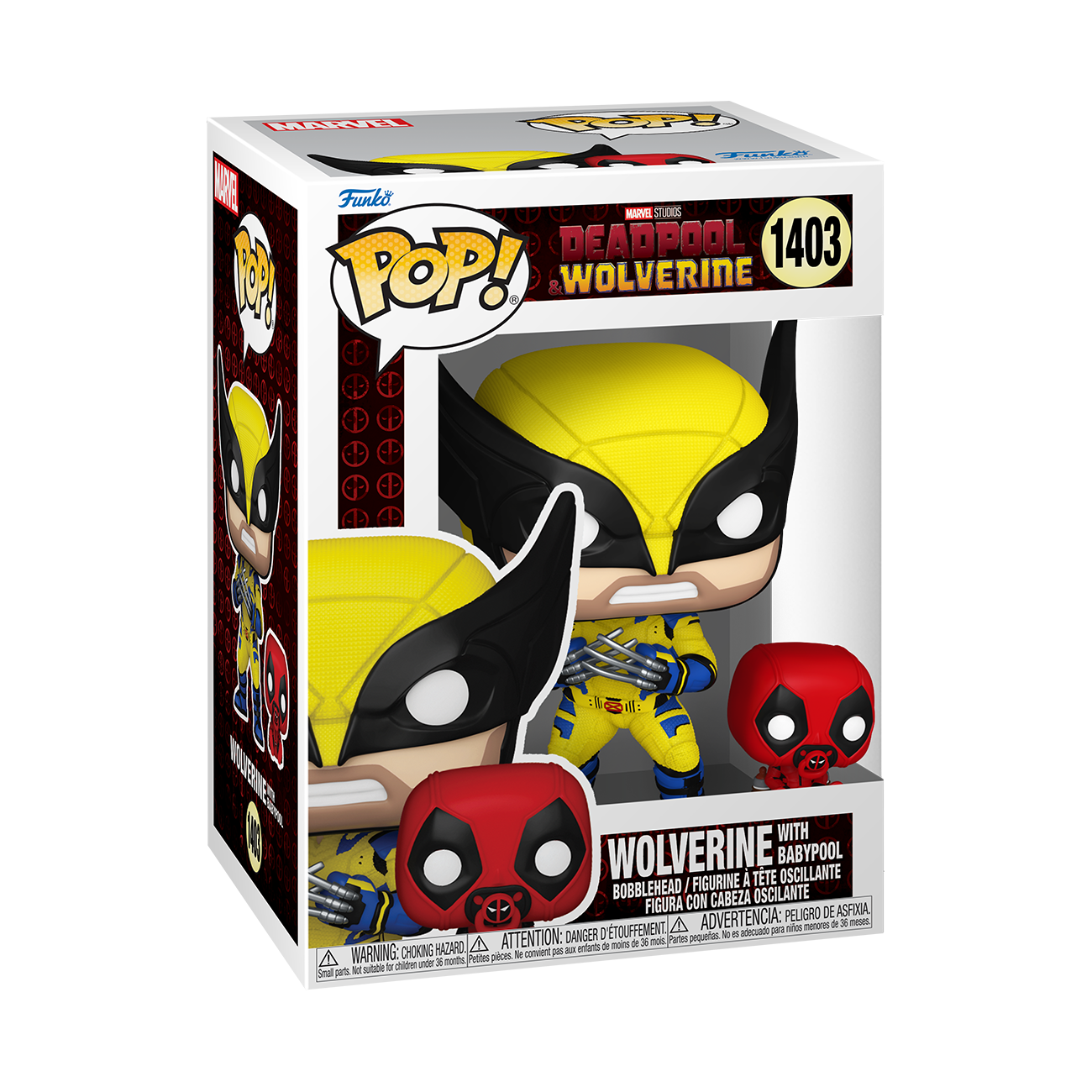 1403 Funko Marvel Deadpool & Wolverine - Wolverine with Babypool