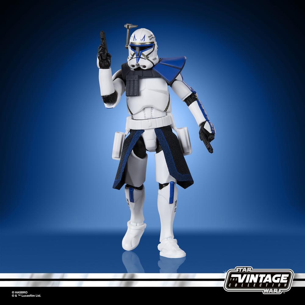 FIGURA HASBRO STAR WARS THE VINTAGE COLLECTION THE BAD BATCH CLONE COMMANDER REX BRACCA MISSION