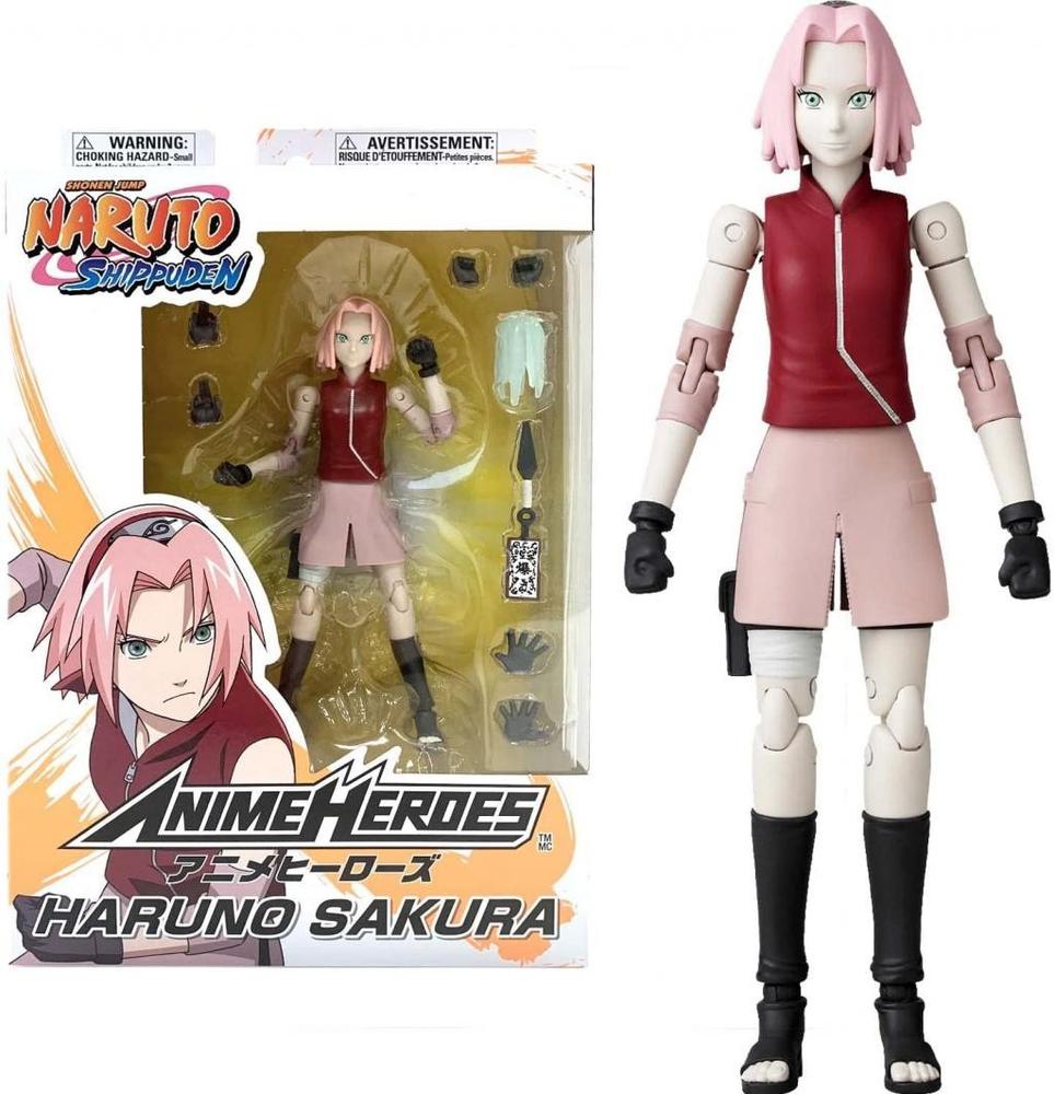 FIGURA BANDAI ANIME HEROES NARUTO HARUNO SAKURA