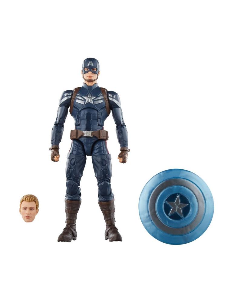 FIGURA HASBRO MARVEL LEGENDS SERIES THE INFINITY SAGA CAPITAN AMERICA