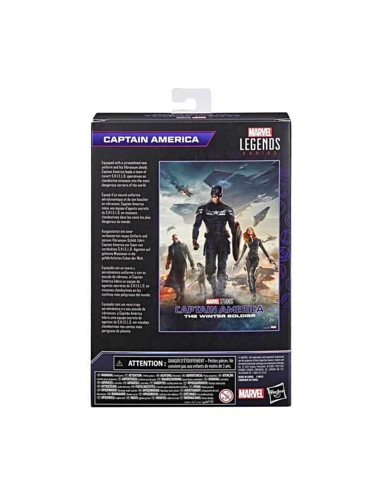 FIGURA HASBRO MARVEL LEGENDS SERIES THE INFINITY SAGA CAPITAN AMERICA