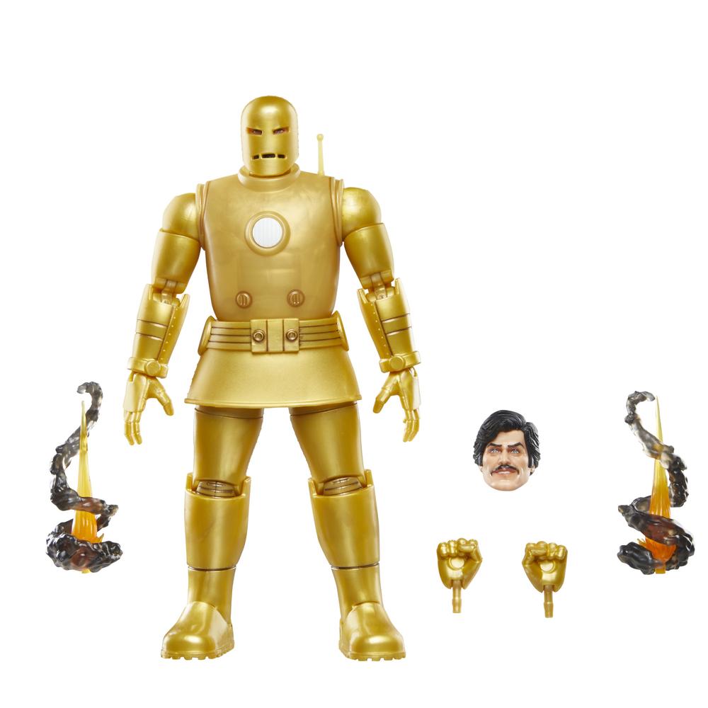 FIGURA HASBRO MARVEL LEGENDS SERIES IRON MAN (MODEL 01-GOLD)