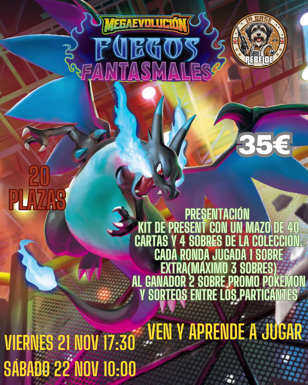 Presentación Pokemon fuegos fantasmales