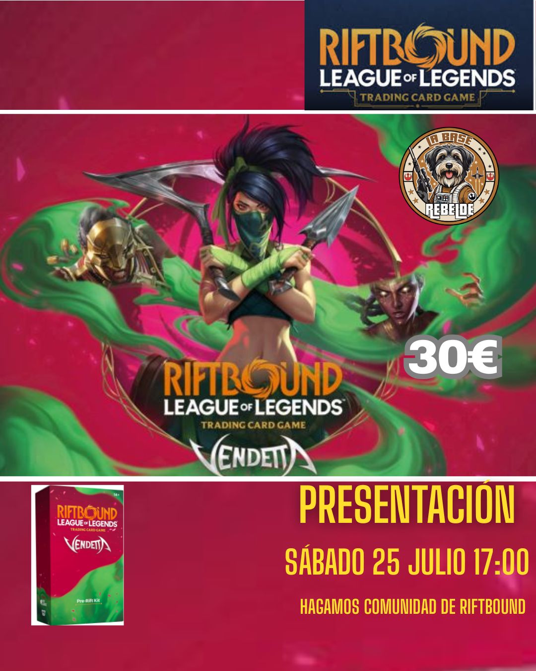 ENTRADA PRESENT RIFTBOUND VENDETTA