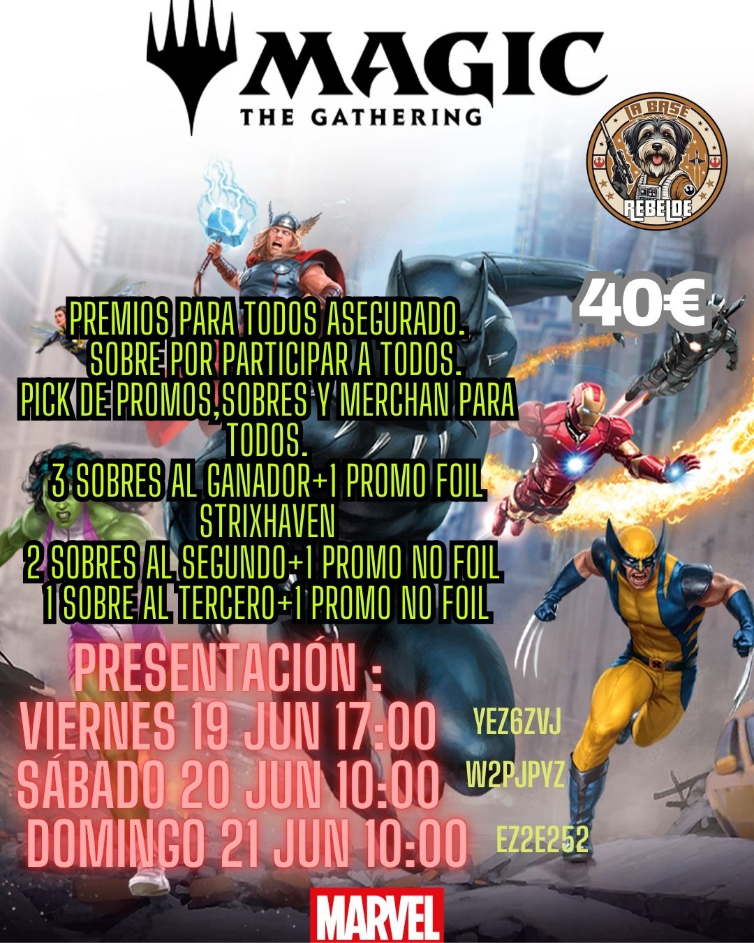 PRESENTACIÓN MARVEL MAGIC