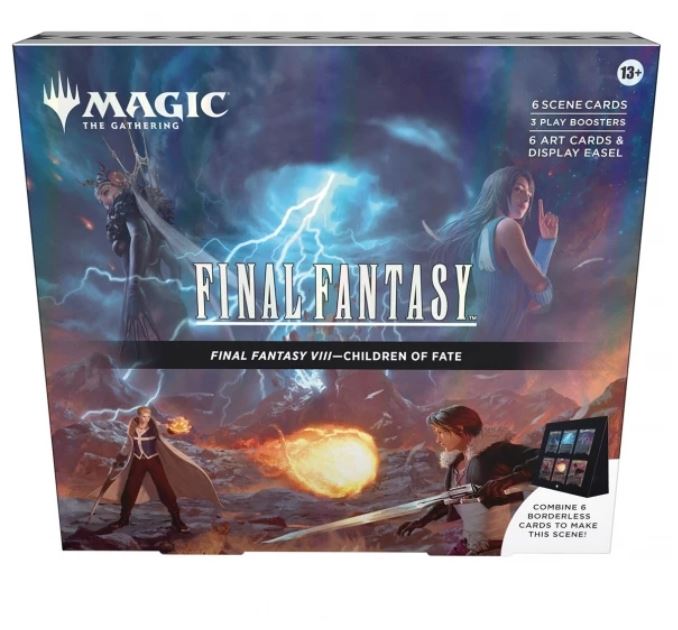 Scene Box Display Final Fantasy Inglés