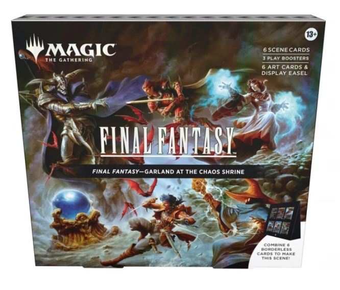 Scene Box Display Final Fantasy Inglés