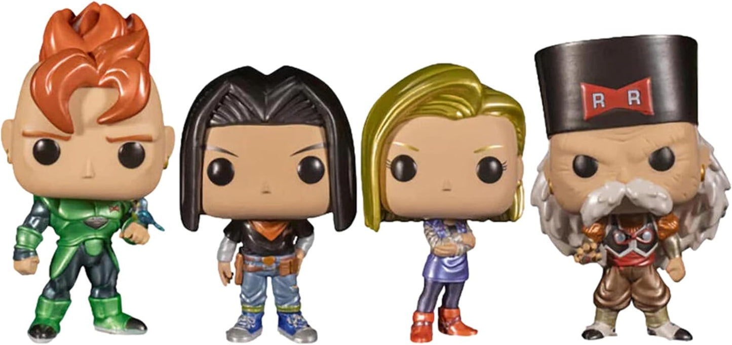 4 Pack Funko Dragon Ball Z - Android 16-4PK