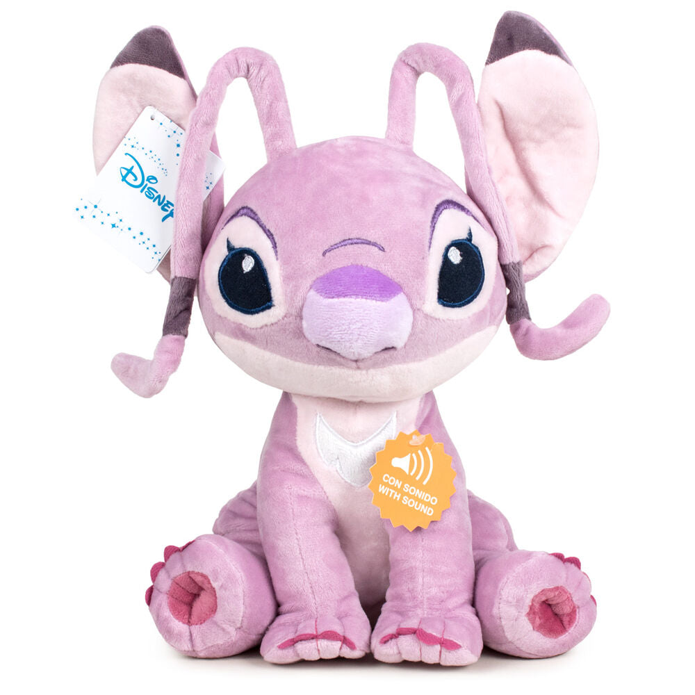 Peluche Angel Stitch Disney 20cm CON SONIDO