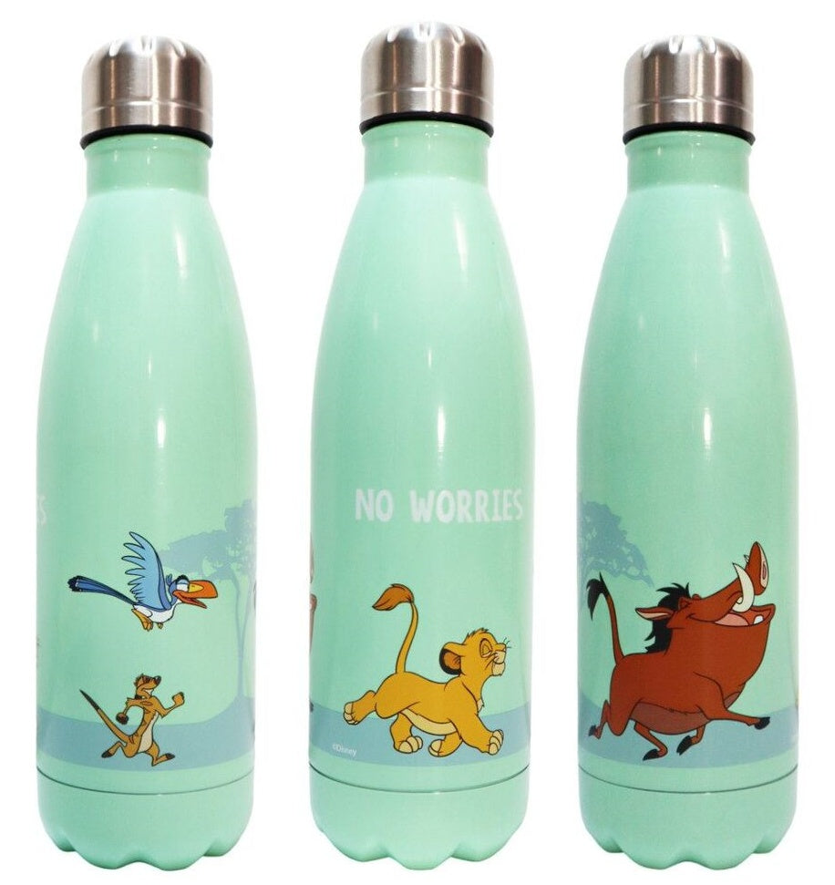 Botella De Agua Acero El Rey Leon