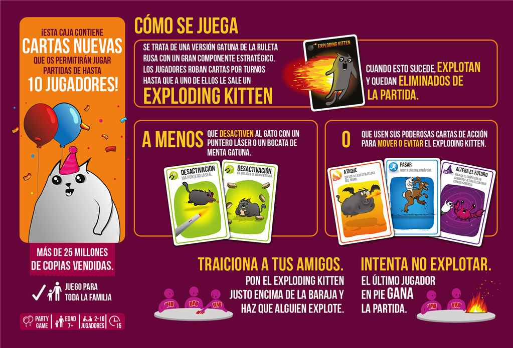 EXPLODING KITTENS PARTY PACK
