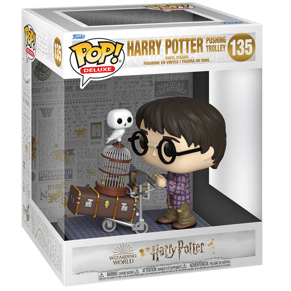 135 Funko Harry Potter Anniversary Harry Pushing Trolley