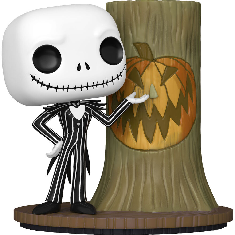 1361 Funko Disney Deluxe Pesadilla Antes de Navidad 30th Anniversary Jack Skellington With Halloween Door