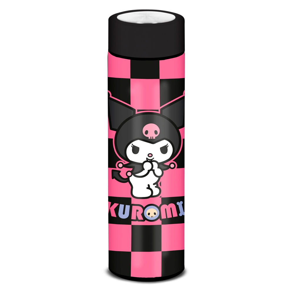 Botella acero inoxidable Chess Kuromi Hello Kitty and Friends 500ml