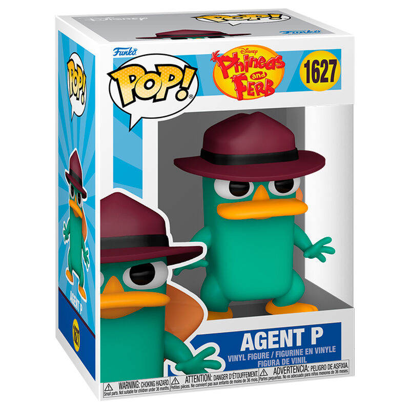 1627 Figura POP Disney Phineas and Ferb Agent P