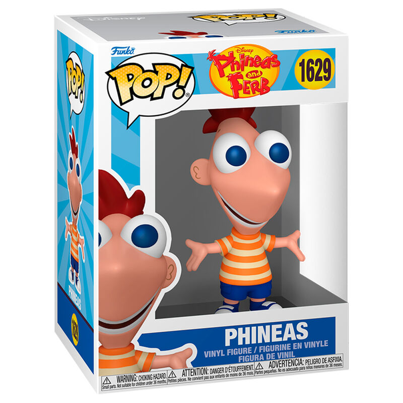 1629 Figura POP Disney Phineas and Ferb Phineas