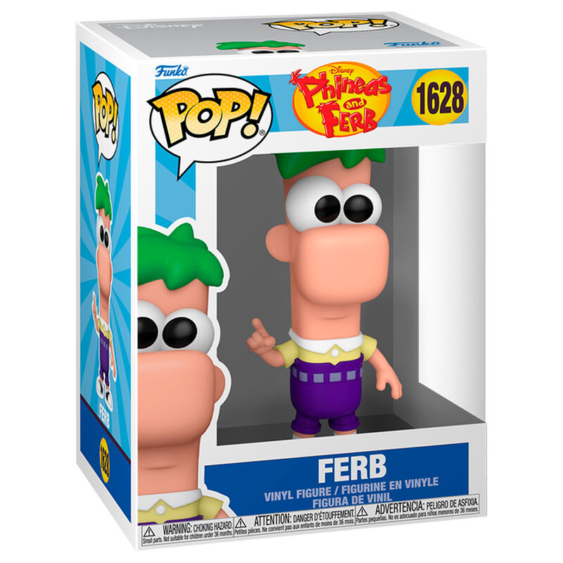 1628 Figura POP Disney Phineas and Ferb - Ferb Fletcher
