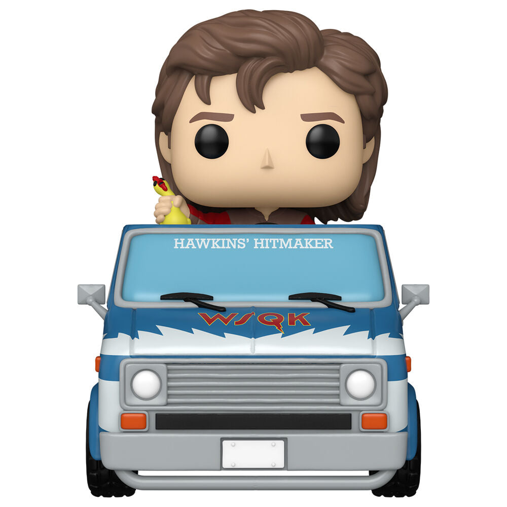 138 Figura POP Rides Deluxe Stranger Things 5 Steve with the Squawk Van