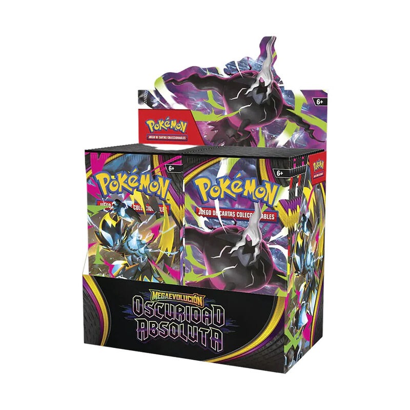 Caja de sobres megaevolución Oscuridad Absoluta