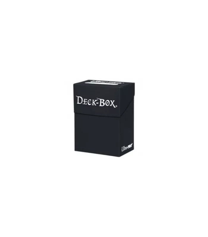 Caja de mazo Deck Box Solid Negro Ultra Pro.