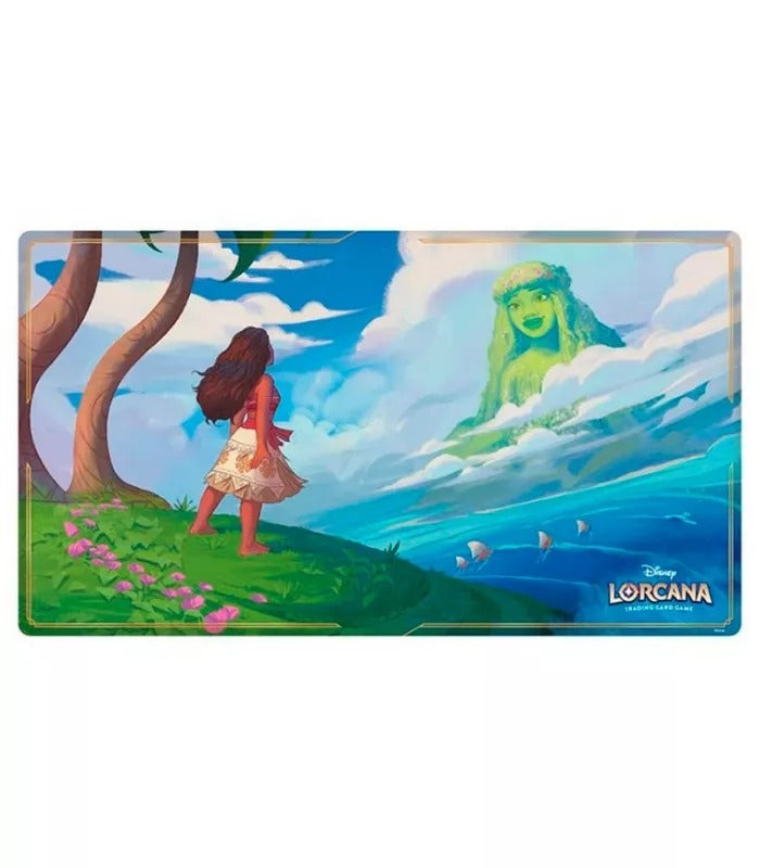 Tapete Moana y Te Fiti - Into the Inklands - Disney Lorcana TCG