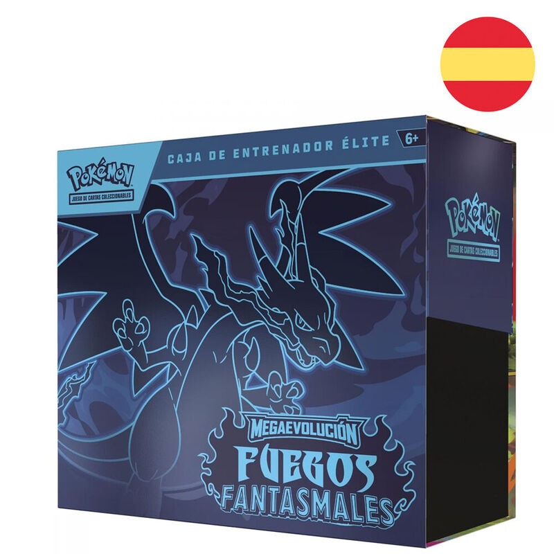 Caja de Entrenador Élite de Fuegos Fantasmales Español