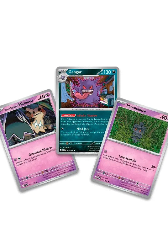 Blíster 2 Sobres Gengar español