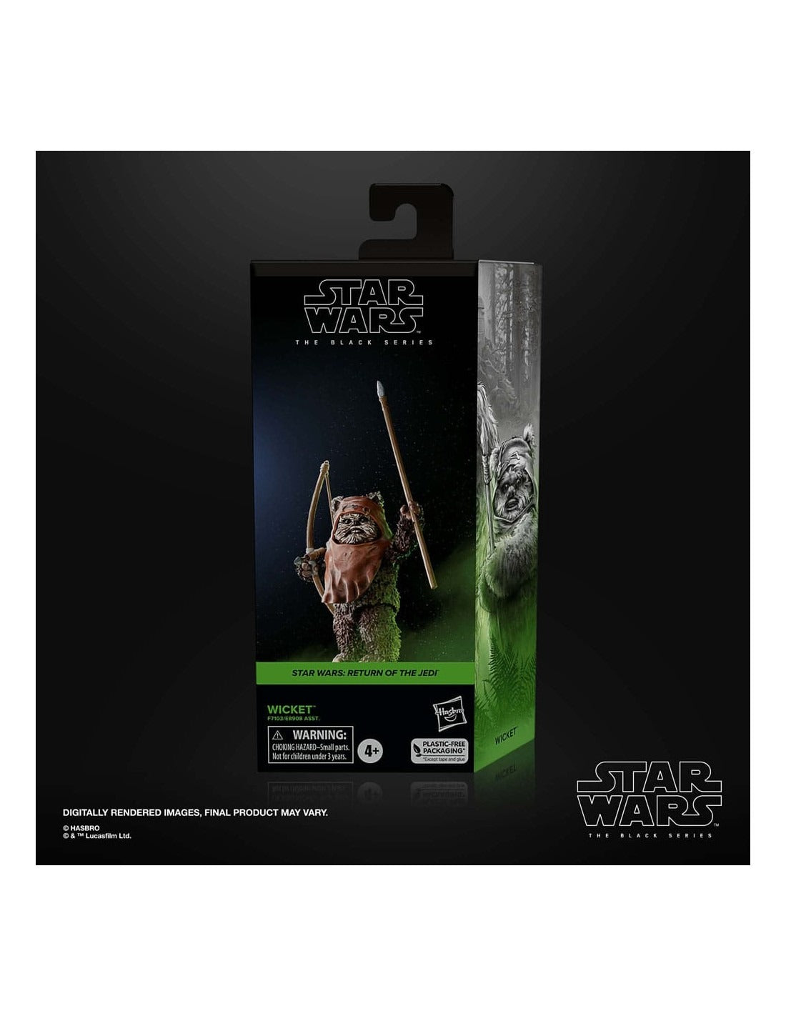 FIGURA HASBRO STAR WARS THE BLACK SERIES - WICKET (EWOK)