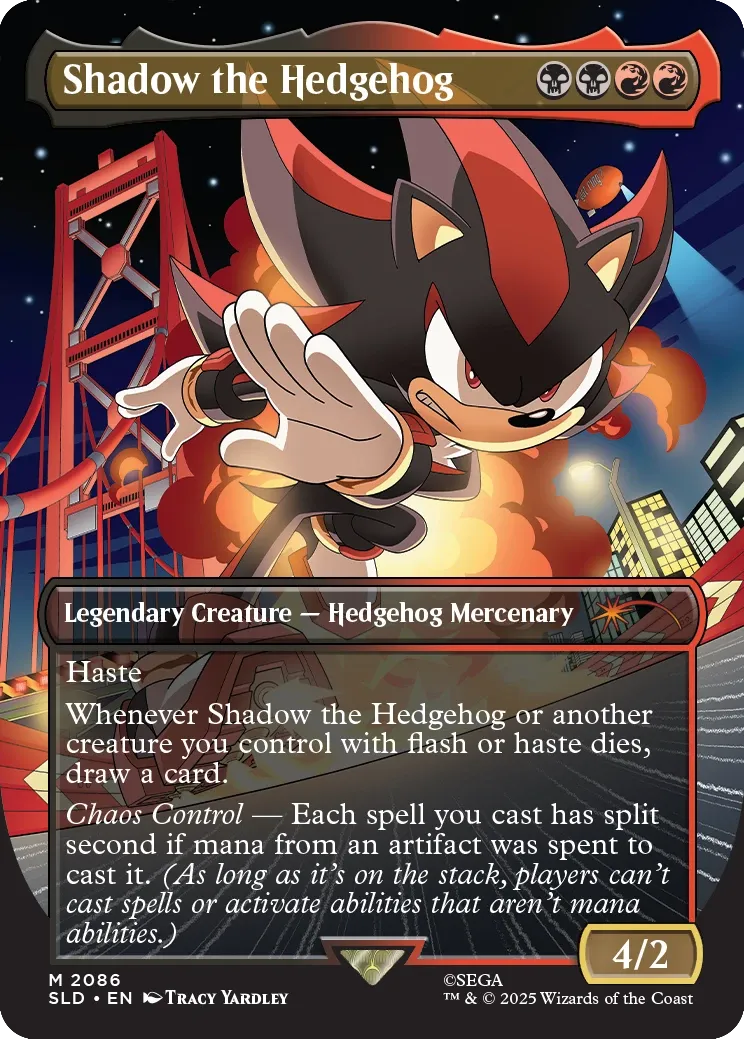 Secret Lair x Sonic: Friends & Foes non foil
