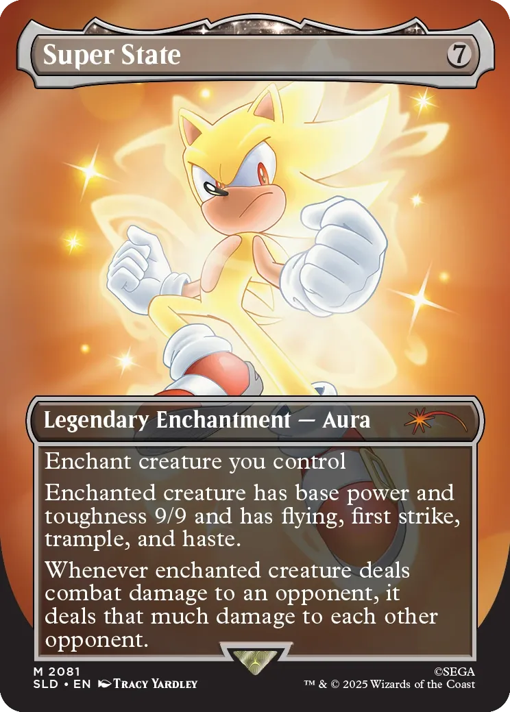 Secret Lair x Sonic: Friends & Foes non foil