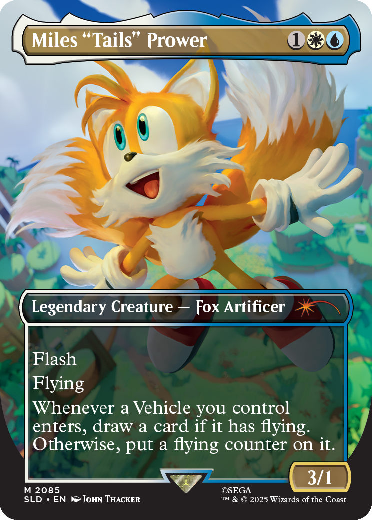 Secret Lair x Sonic: Friends & Foes non foil
