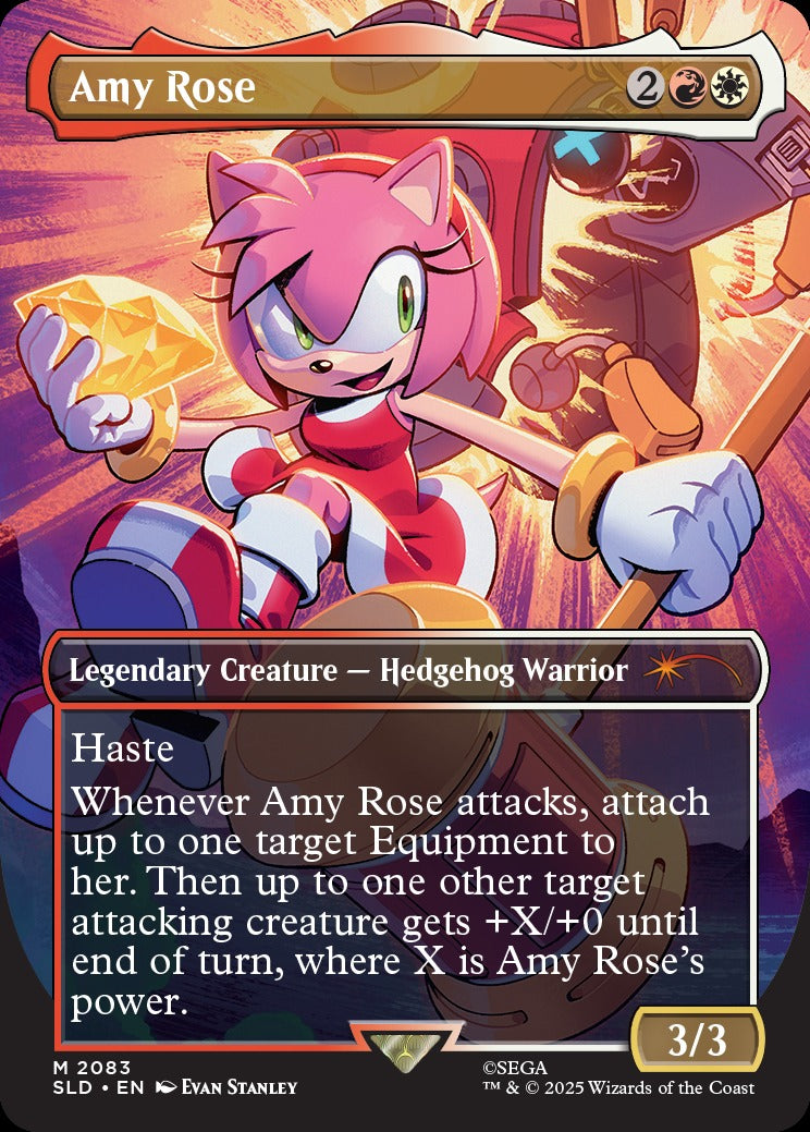 Secret Lair x Sonic: Friends & Foes non foil