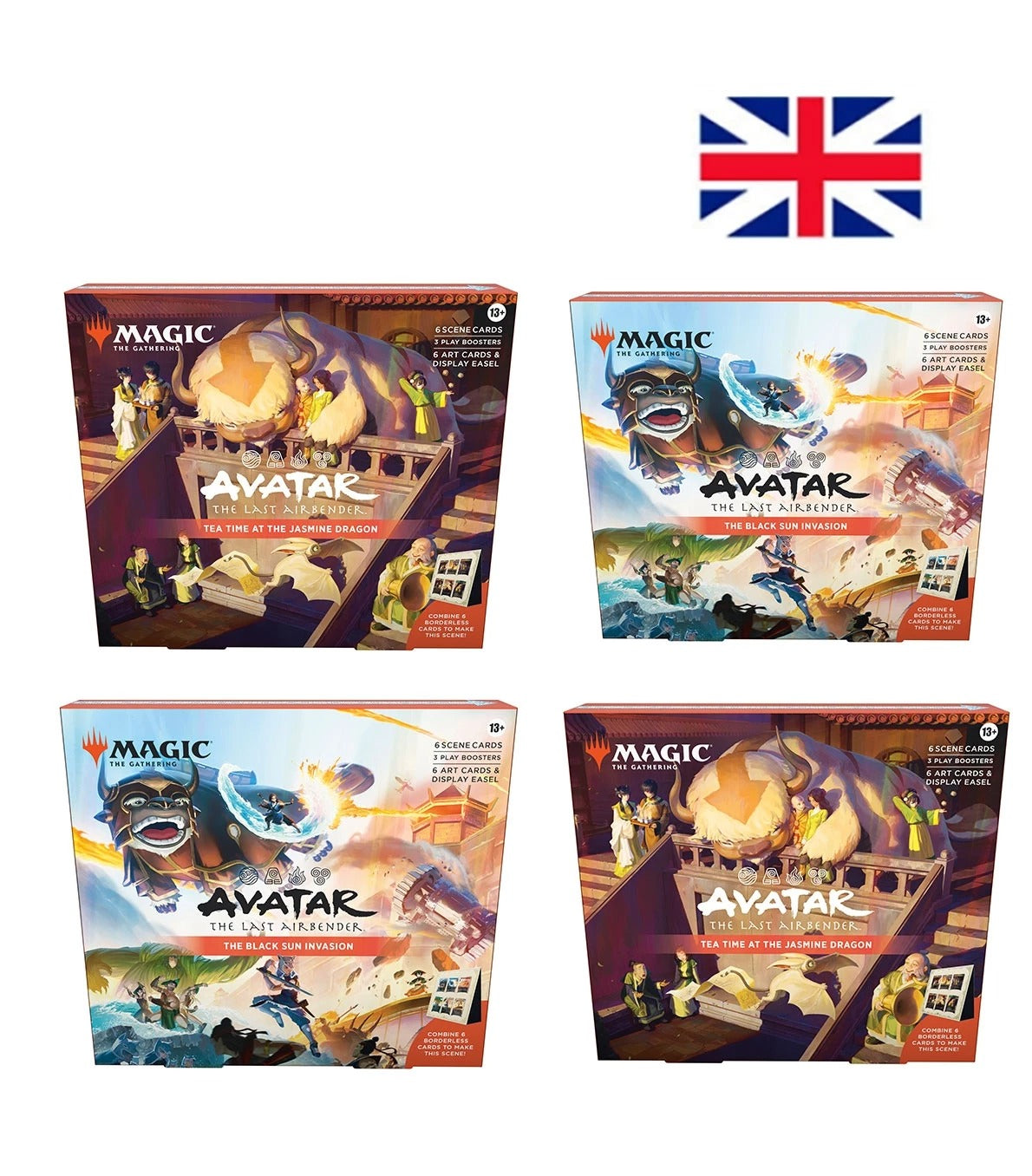 Scene Box Display Avatar: The last airbender inglés- Magic the gathering