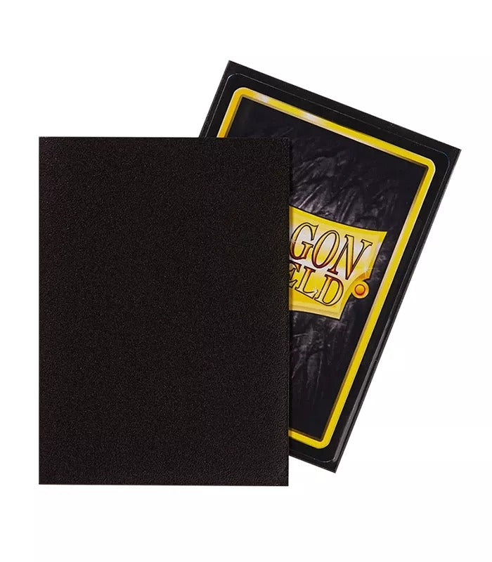 Fundas Standard Matte Negro (100 fundas) Dragon Shield