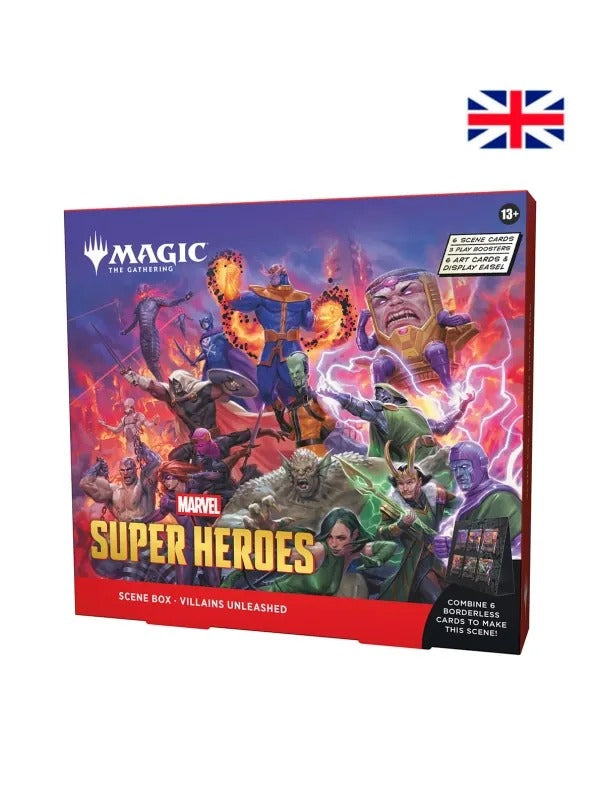 Scene Box Display Marvel Super Heroes Inglés