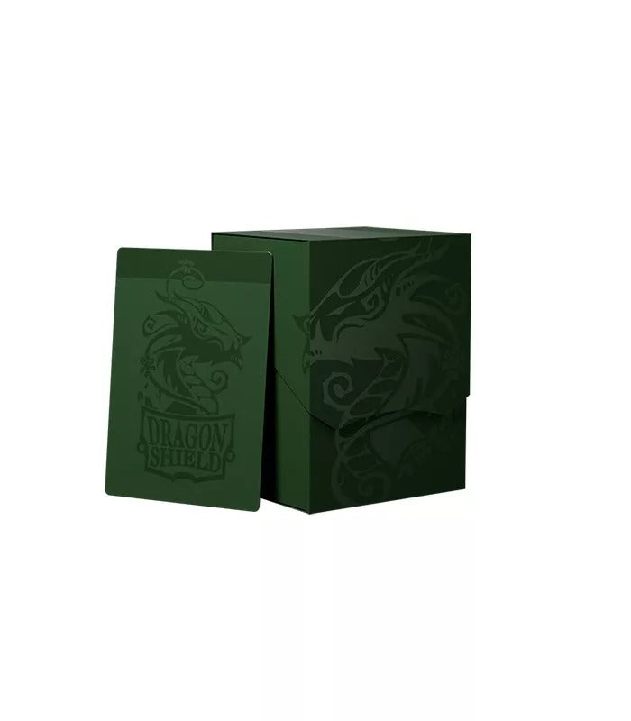 Caja de mazo Forest Green Verde Dragon Shield