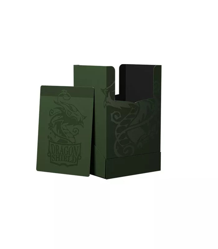 Caja de mazo Forest Green Verde Dragon Shield