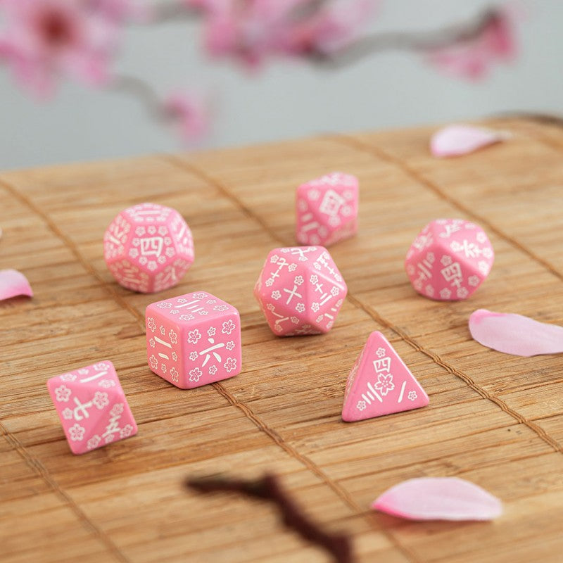 Dados Japanese Dice Set: Sweet Spring Memory