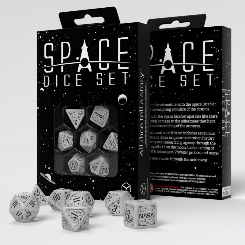 Dados Space Dice Set: Apollo