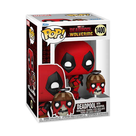 1400 Funko Deadpool with Headpool