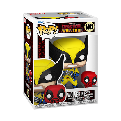 1403 Funko Marvel Deadpool & Wolverine - Wolverine with Babypool