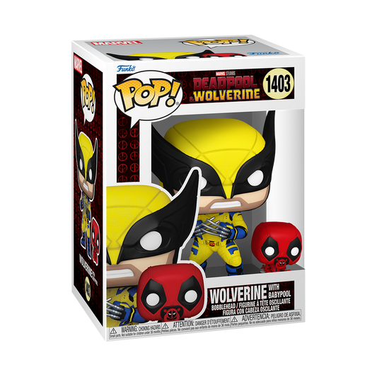 1403 Funko Marvel Deadpool & Wolverine - Wolverine with Babypool