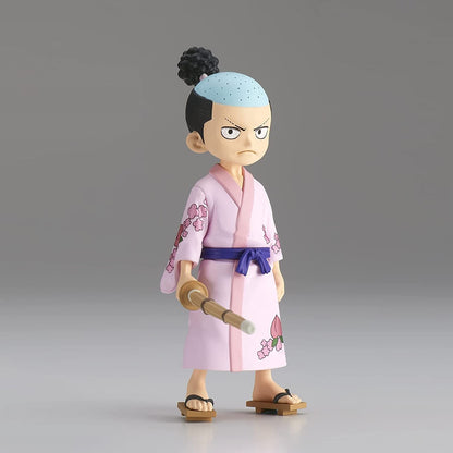 FIGURA BANPRESTO ONE PIECE DXF THE GRANDLINE SERIES WANOKUNI KOUZUKI MOMONOSUKE VOLUMEN 5