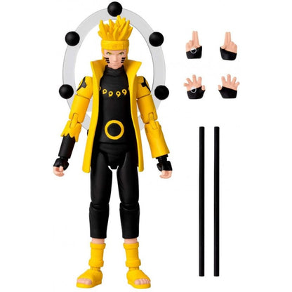FIGURA BANDAI NARUTO SHIPUDDEN ANIME HEROES UZUMAKI NARUTO MODO SABIO DE LOS SEIS CAMINOS