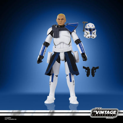 FIGURA HASBRO STAR WARS THE VINTAGE COLLECTION THE BAD BATCH CLONE COMMANDER REX BRACCA MISSION