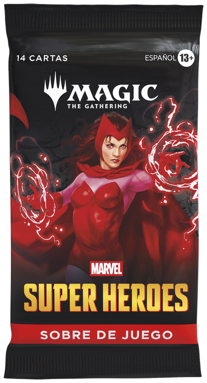 Play Booster Display (30 sobres) Marvel Super Heroes Español