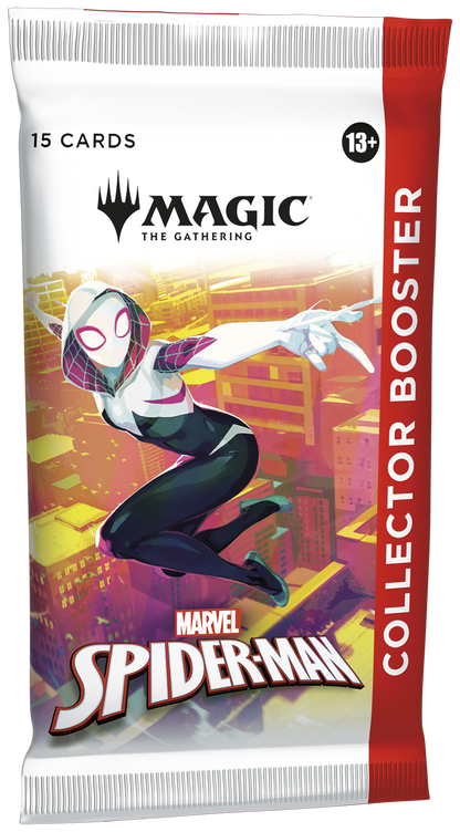 Collector Booster Display (12 sobres) Spider-man Inglés - Magic The Gathering