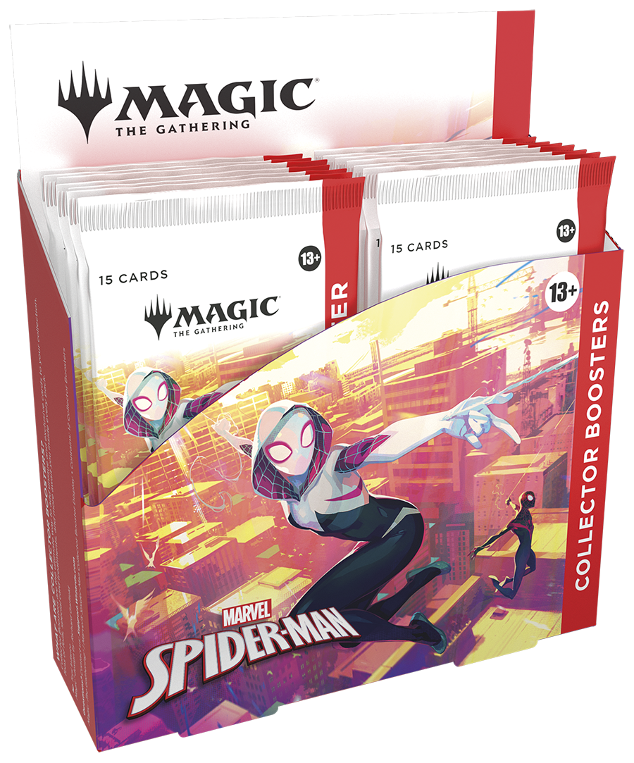 Collector Booster Display (12 sobres) Spider-man Inglés - Magic The Gathering