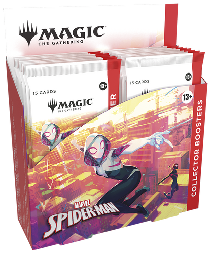 Collector Booster Display (12 sobres) Spider-man Inglés - Magic The Gathering
